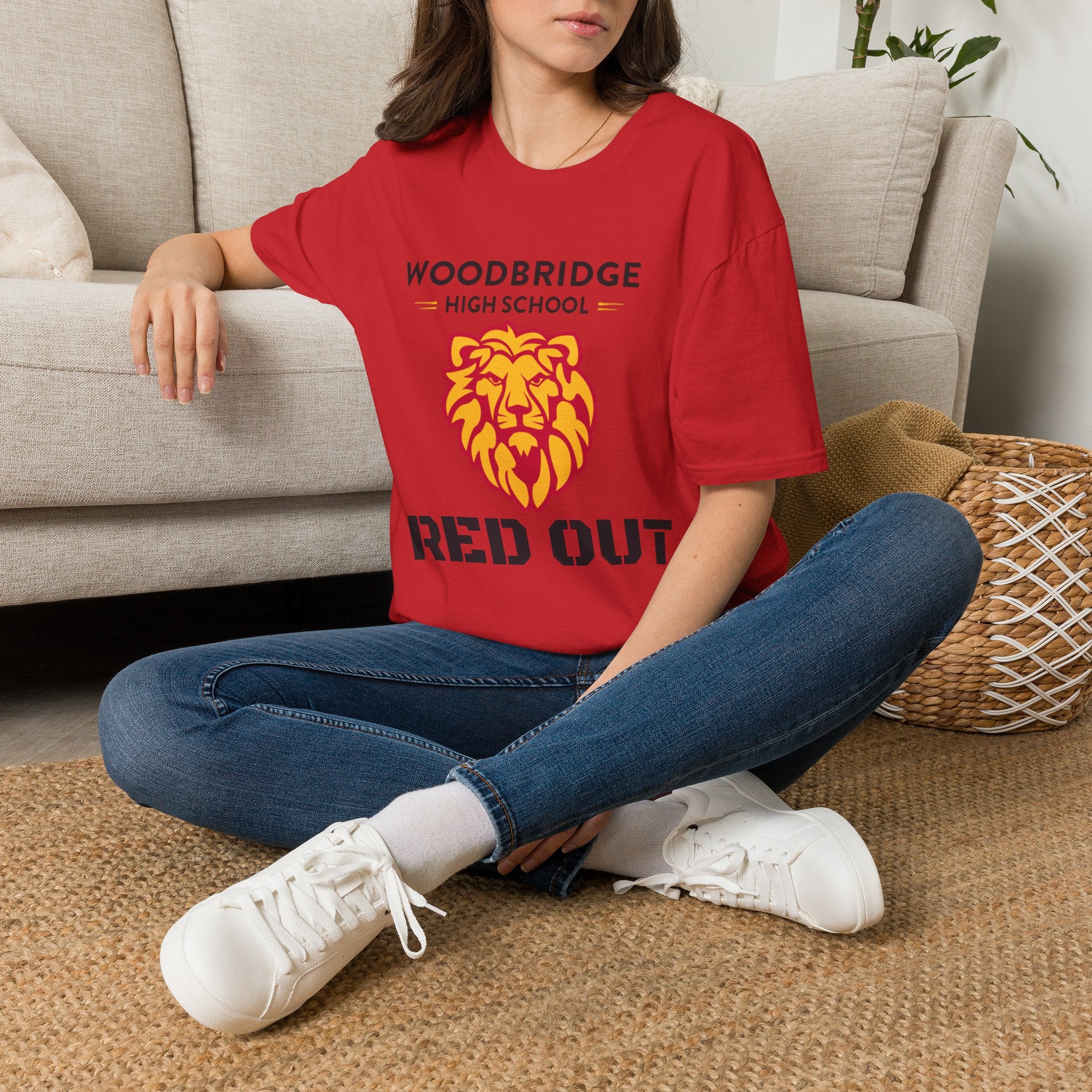 Football Red Out Game T-Shirt